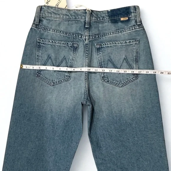 MOTHER The Dodger Cuff Jeans Size 25 in Leap of Faith NWT - Picture 10 of 16